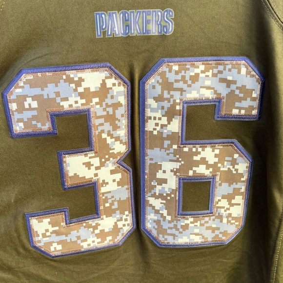NFL Nike GreenBay Packer Salute to Service Jersey, 3XL - Picture 6 of 6